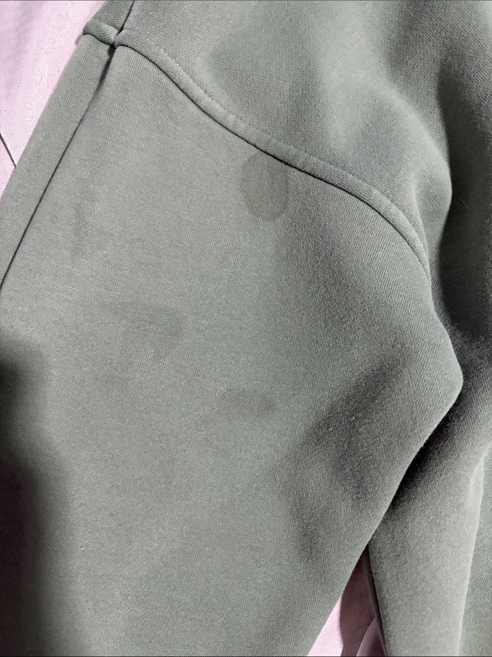 Women’s Dry Goods Sage Green Crewneck Sweatshirt - Picture 3 of 4